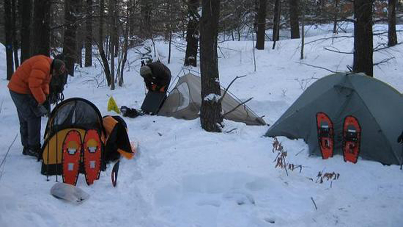 Slide Lake Loop - Winter Backpacking