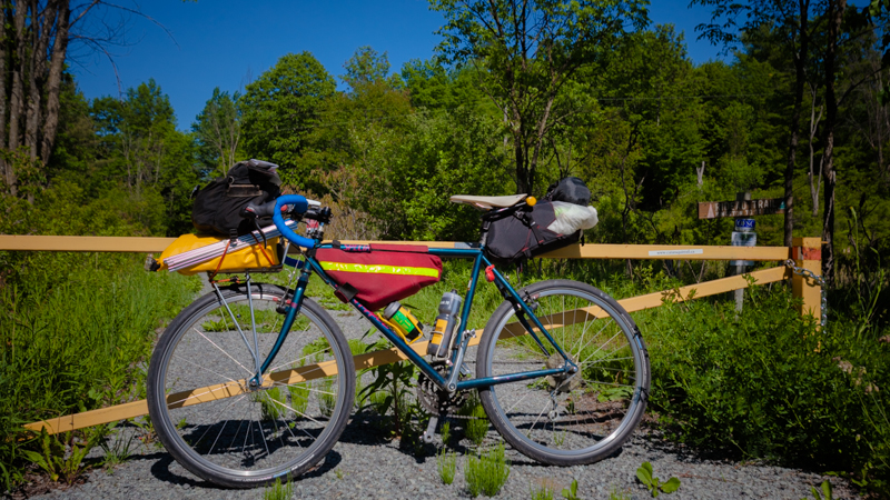 Cycling on the Cataraqui Trail