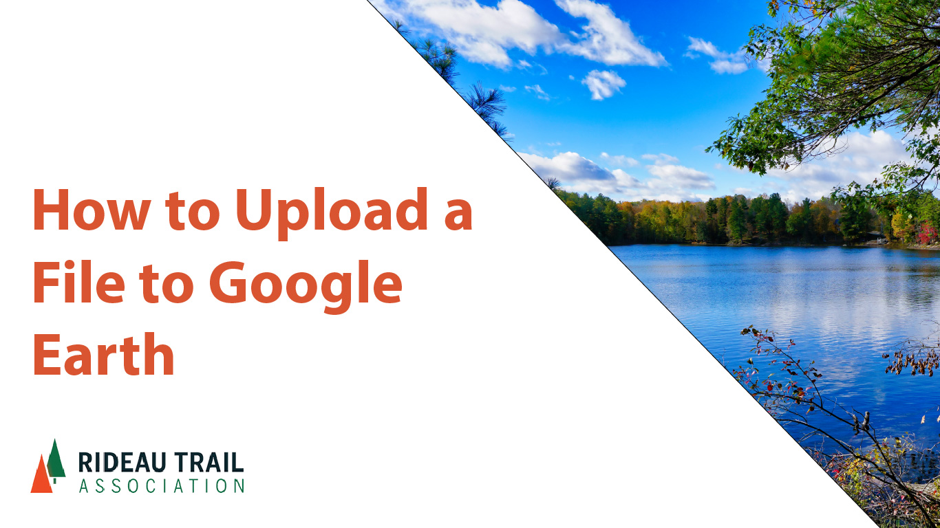 Google Earth video thumbnail Rideau Trail Association